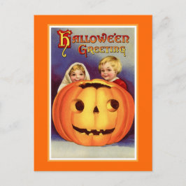 ’Halloween Hälsning’ Vykort