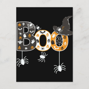 Halloween Hälsning Vykort