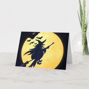 Halloween hälsningkort kort