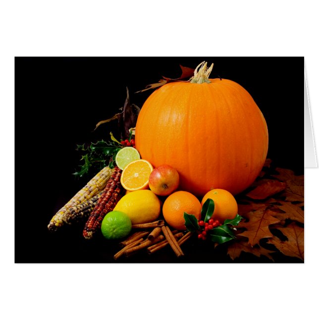 Halloween-hälsningskort för anpassningsbar hälsningskort (Framsidan Horizontal)