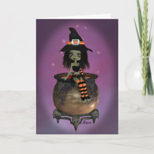 Halloween-hälsningskort Kort