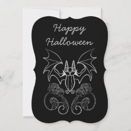 Halloween-hälsningskort Kort