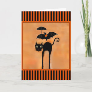 Halloween-hälsningskort Kort