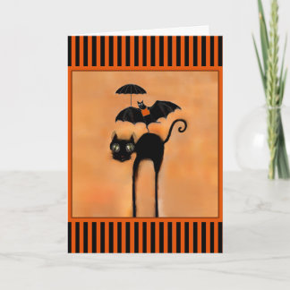 Halloween-hälsningskort Kort