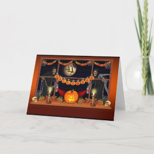 Halloween-hälsningskort Kort