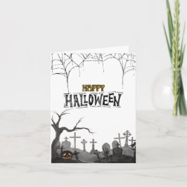 Halloween-hälsningskortsamling - Cute Spooky Kort