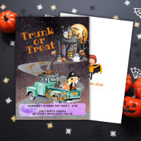 Halloween-händelsemeddelare eller behandlade barn