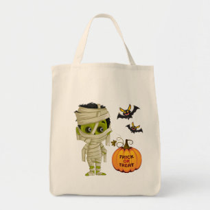 Halloween Hänga lösMamma pojke Tygkasse