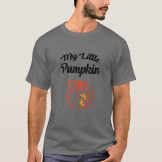Halloween hanterar snabbt barn Pumpkin Ansikte T Shirt