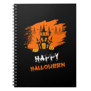 Halloween Happy halloween Birthday Anteckningsbok