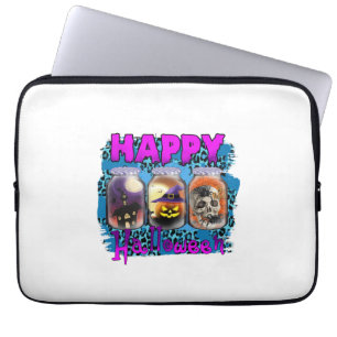 Halloween Happy halloween Birthday Laptop Fodral