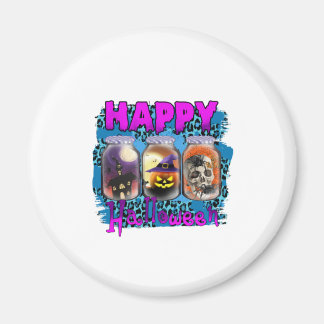 Halloween Happy halloween Birthday Magnet