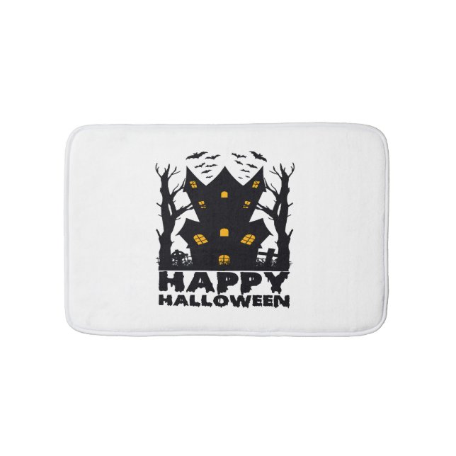 Halloween (Happy halloween House) Badrumsmatta (Framsidan)