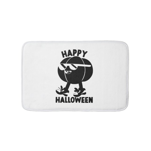 Halloween Happy halloween Pumpkin Badrumsmatta (Framsidan)