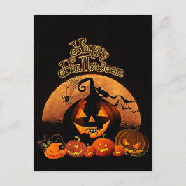 Halloween - Happy halloween Pumpkins Vykort