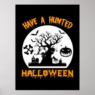 Halloween har en konstig Halloween-födelsedag Poster