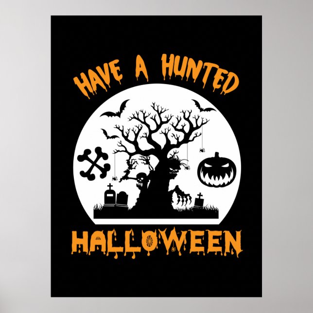 Halloween har en konstig Halloween-födelsedag Poster (Framsidan)