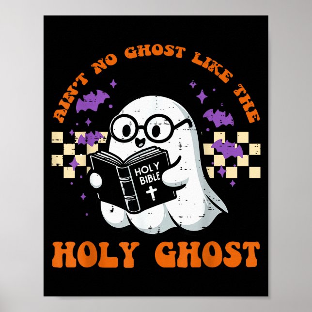 Halloween Har Inget Spöke Som Helig Ande Kristen  Poster (Framsidan)