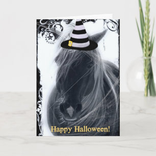 Halloween-häst Kort