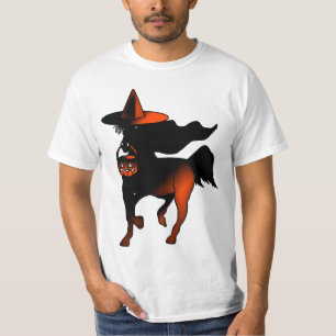Halloween häst vid Madelu mode T-shirt