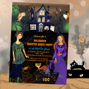 HALLOWEEN HAUNED HUS PARTY INBJUDNINGAR