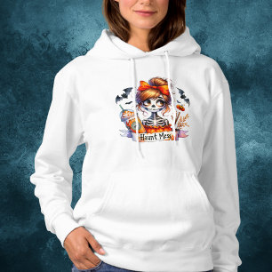 Halloween Haunt Coffee Skeleton Spooky Anpassning T Shirt