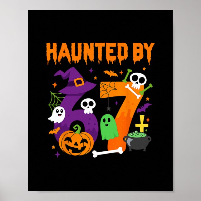 Halloween Haunted 67 Six Seven Meme 1 (17)  Poster (Framsidan)