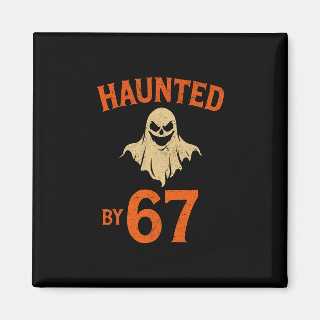 Halloween Haunted 67 Six Seven Meme 1 (23)  Magnet (Framsidan)