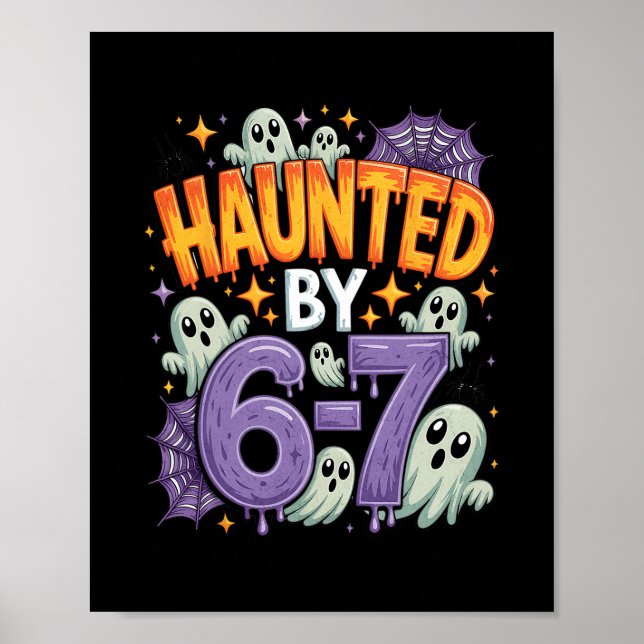 Halloween Haunted 67 Six Seven Meme 1 (25)  Poster (Framsidan)
