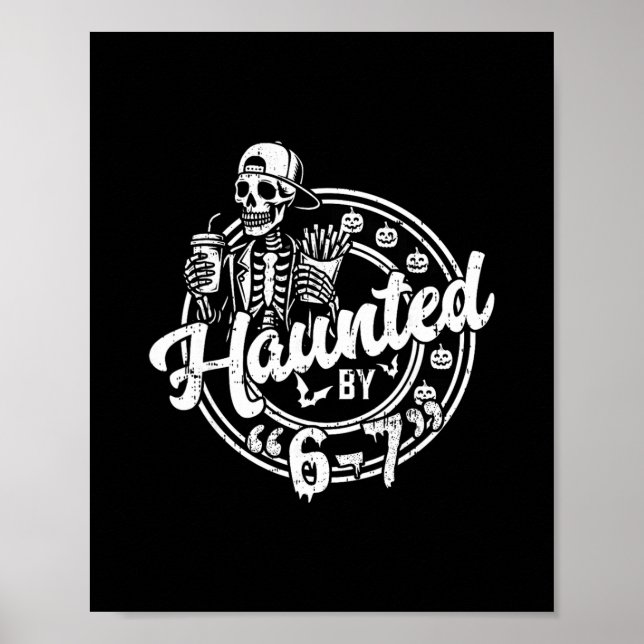 Halloween Haunted 67 Six Seven Meme 1 (2)  Poster (Framsidan)
