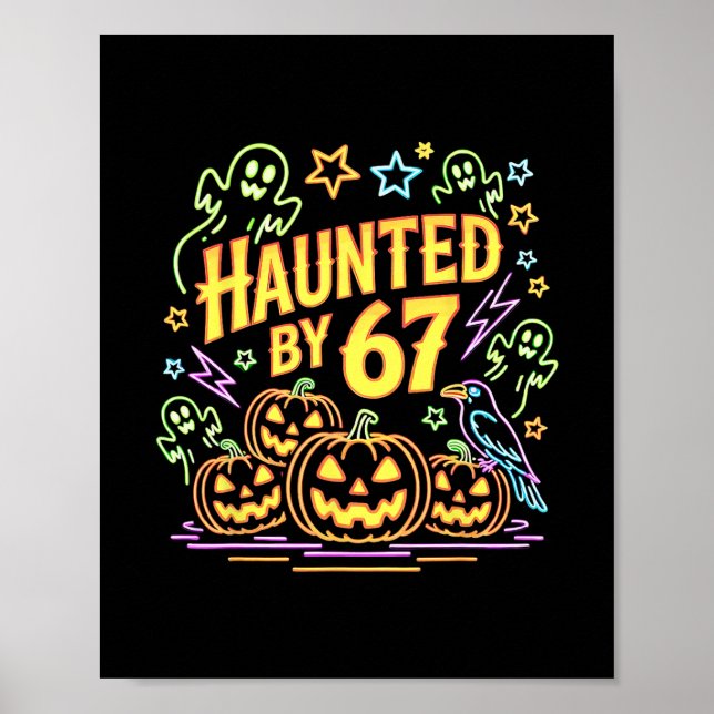 Halloween Haunted 67 Six Seven Meme 1 (6)  Poster (Framsidan)