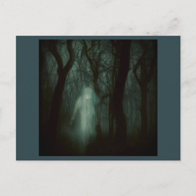 Halloween - Haunted Forest 1 Vykort (Framsida)