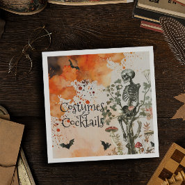 Halloween Haunted Forest Costume och Cocktail Pappersservett