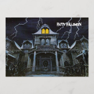Halloween Haunted House Kort