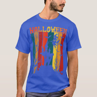 Halloween Haunted House Vintage T Shirt