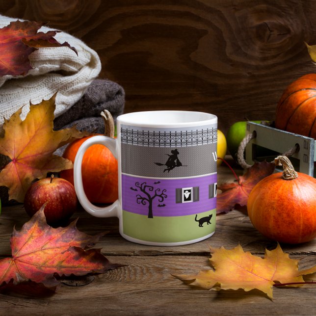Halloween Haunted House Witch's Brew Mugg (Skapare uppladdad)