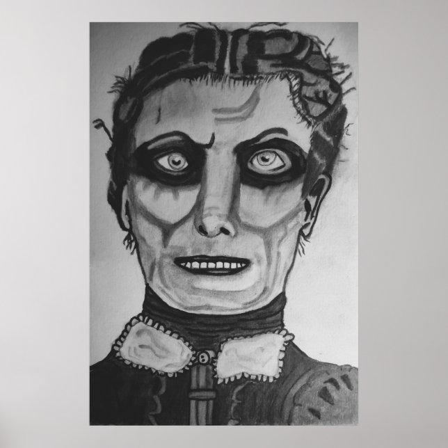 HALLOWEEN HAUNTED HUSBOIDENT GHOST POSTER (Framsidan)