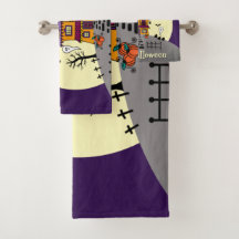 Halloween Haunween House Black Fladdermus Full Moo