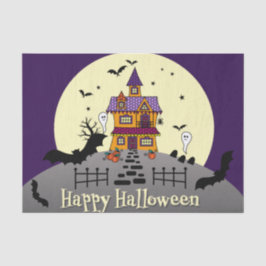 Halloween Haunween House Black Fladdermus Full Moo