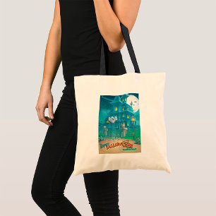 Halloween Haunween House Spooky Party Tote Bag Tygkasse