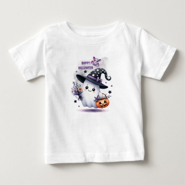 Halloween Häxa Häxkonst Trollkarlar Slott T Shirt (Framsida)