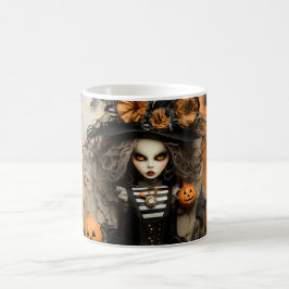 Halloween Häxa Kaffemugg