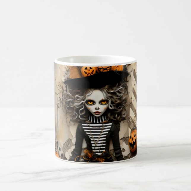 Halloween-häxa Kaffemugg (Center)
