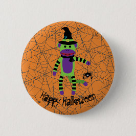 Halloween häxa knapp