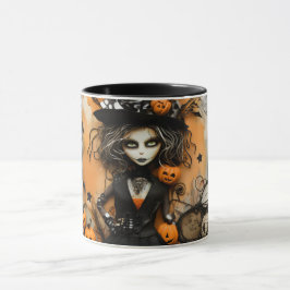 Halloween-häxa Mugg