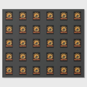 Halloween Häxa Ryttare Häst Kvastar Är För Amatör Presentpapper