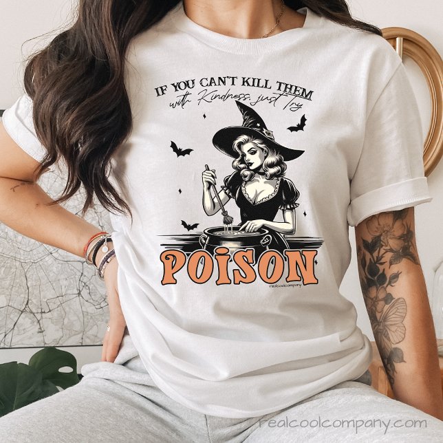 Halloween Häxa T-shirt – Roligt Gift Citat (Skapare uppladdad)