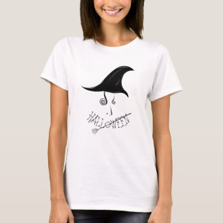 halloween häxa tee