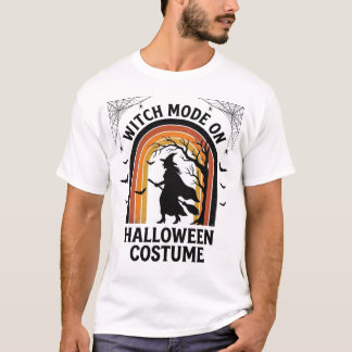 Halloween Häxa Tröja Rolig Kostym Vintage Gravyr