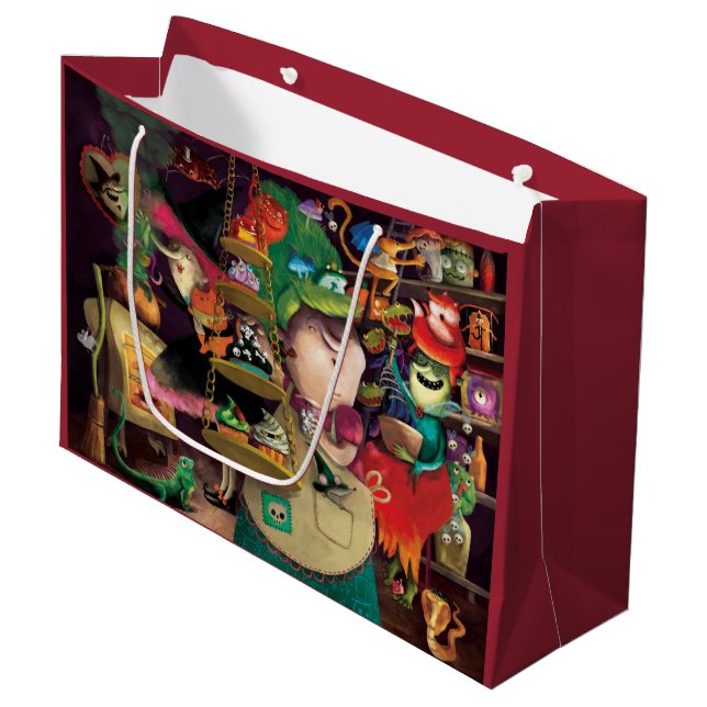 Halloween häxakök (Framsidan Vinklad)